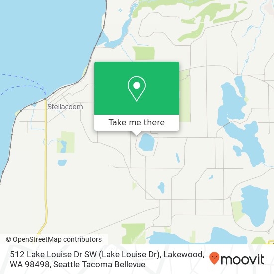 512 Lake Louise Dr SW (Lake Louise Dr), Lakewood, WA 98498 map