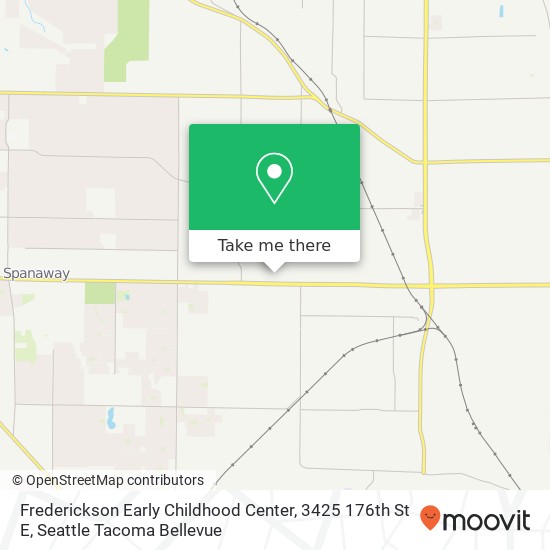 Mapa de Frederickson Early Childhood Center, 3425 176th St E