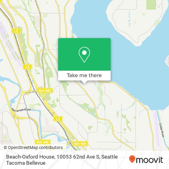 Mapa de Beach-Oxford House, 10053 62nd Ave S
