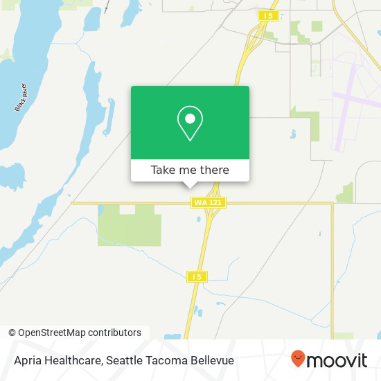 Mapa de Apria Healthcare, 2842 93rd Ave SW