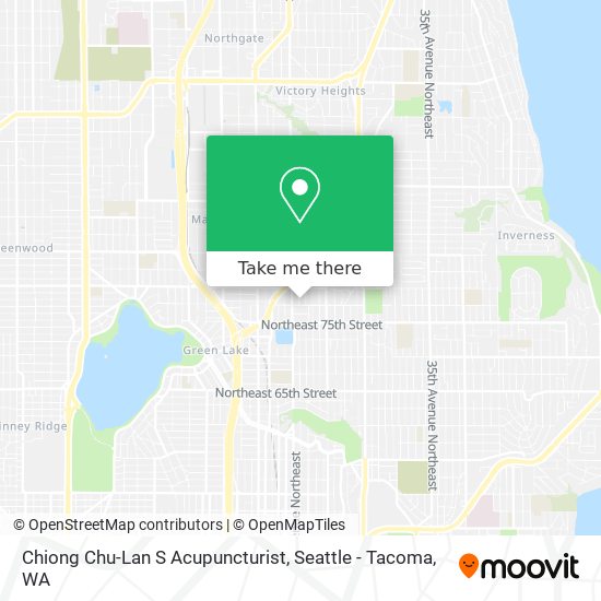 Mapa de Chiong Chu-Lan S Acupuncturist