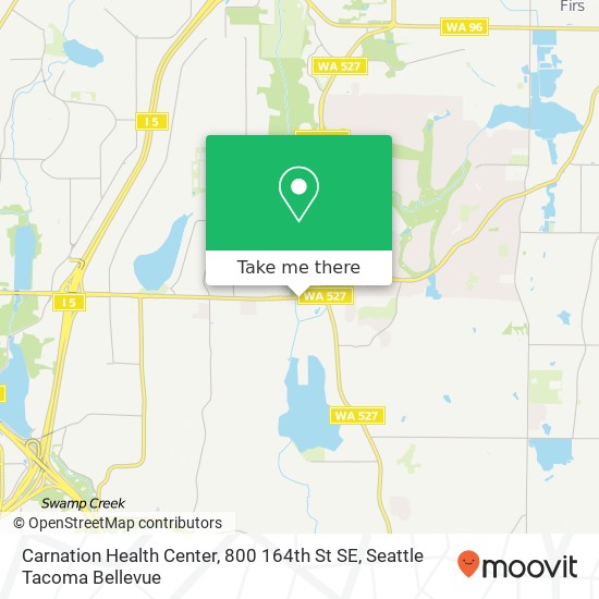 Carnation Health Center, 800 164th St SE map