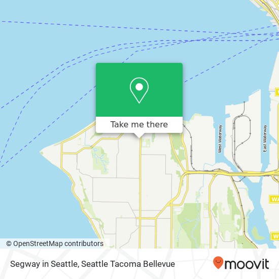 Segway in Seattle map