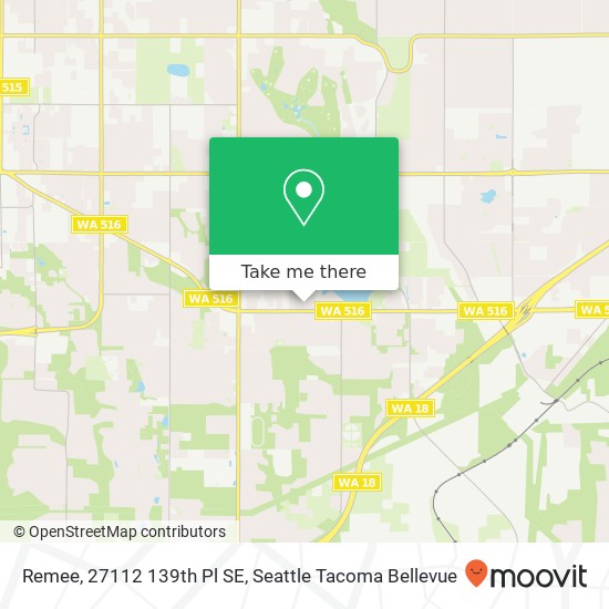 Mapa de Remee, 27112 139th Pl SE