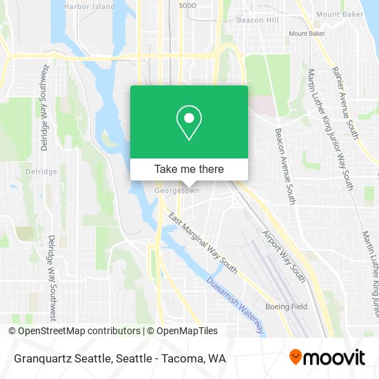 Mapa de Granquartz Seattle