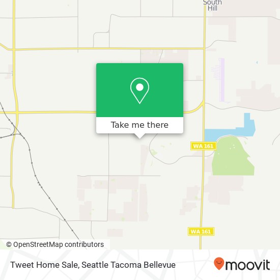 Tweet Home Sale, 18223 85th Avenue Ct E map