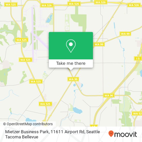 Mapa de Mietzer Business Park, 11611 Airport Rd