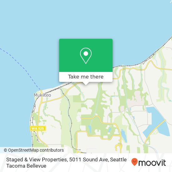 Staged & View Properties, 5011 Sound Ave map