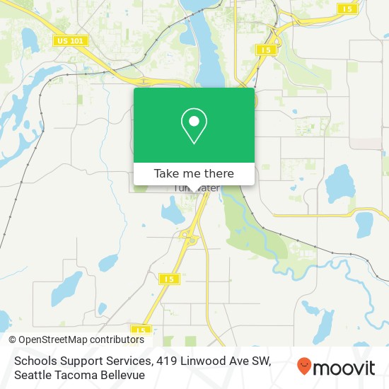 Schools Support Services, 419 Linwood Ave SW map