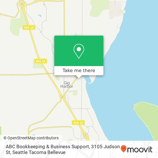 ABC Bookkeeping & Business Support, 3105 Judson St map