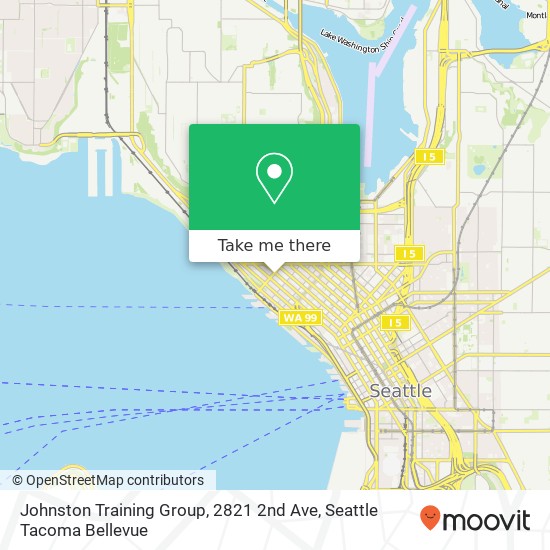 Mapa de Johnston Training Group, 2821 2nd Ave