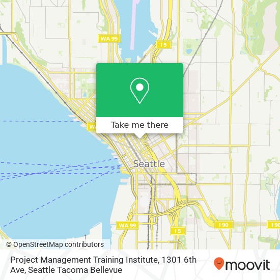Project Management Training Institute, 1301 6th Ave map