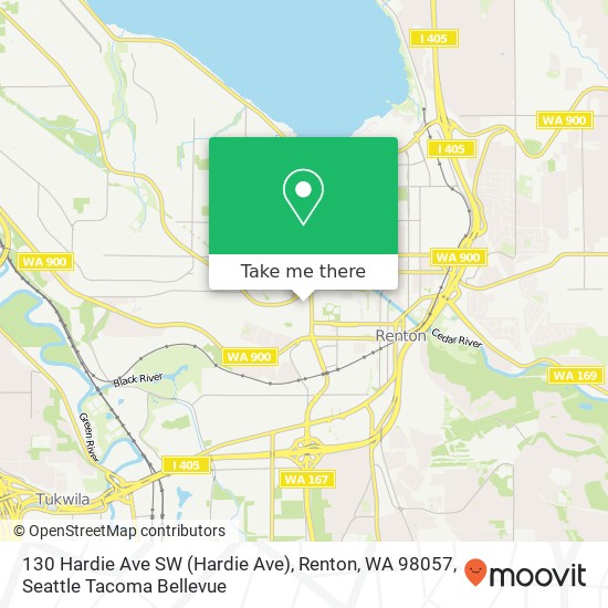 130 Hardie Ave SW (Hardie Ave), Renton, WA 98057 map