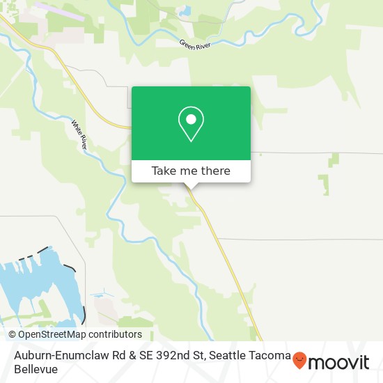 Mapa de Auburn-Enumclaw Rd & SE 392nd St