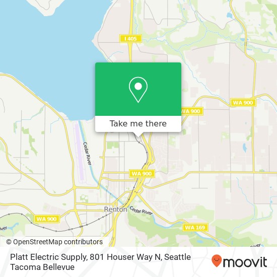 Platt Electric Supply, 801 Houser Way N map
