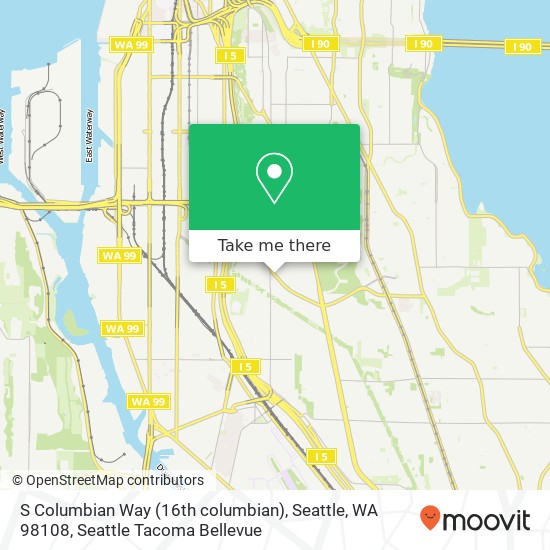 S Columbian Way (16th columbian), Seattle, WA 98108 map