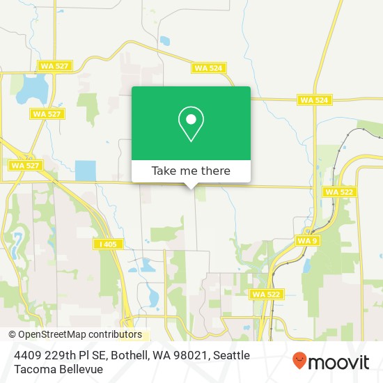 4409 229th Pl SE, Bothell, WA 98021 map