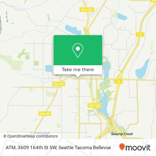 ATM, 3609 164th St SW map