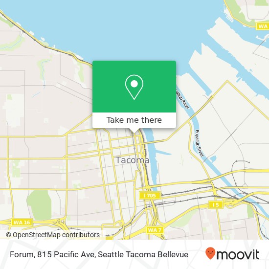 Mapa de Forum, 815 Pacific Ave