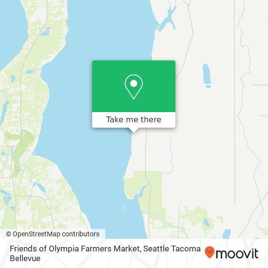 Mapa de Friends of Olympia Farmers Market, 3803 Giles Rd NE