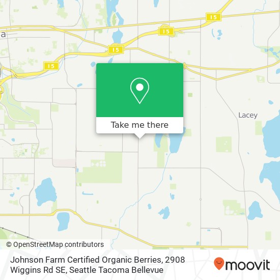 Johnson Farm Certified Organic Berries, 2908 Wiggins Rd SE map