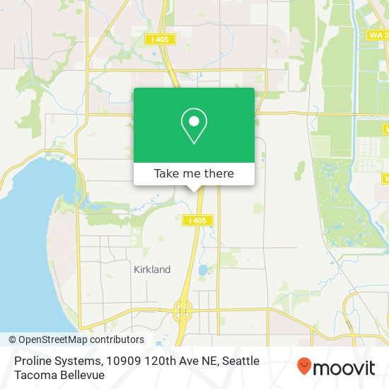 Proline Systems, 10909 120th Ave NE map