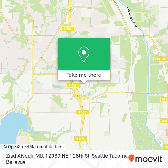 Ziad Alsoufi, MD, 12039 NE 128th St map