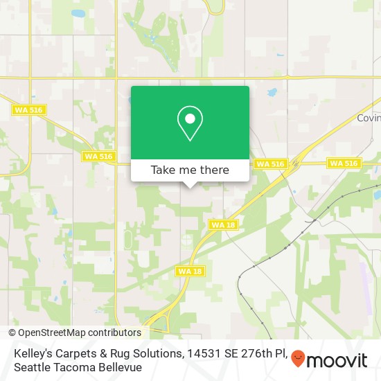 Kelley's Carpets & Rug Solutions, 14531 SE 276th Pl map