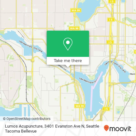 Lumos Acupuncture, 3401 Evanston Ave N map