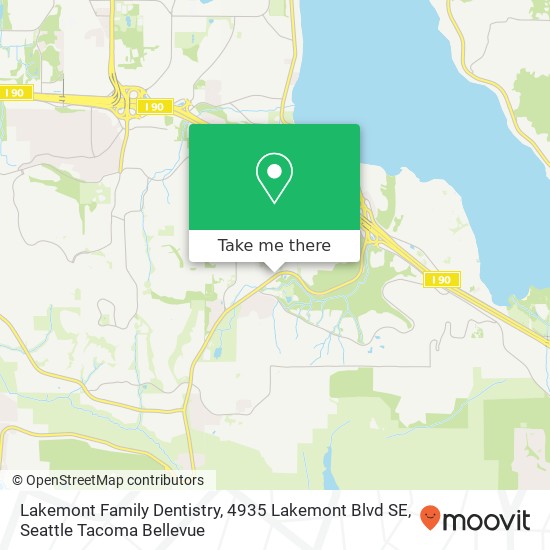 Lakemont Family Dentistry, 4935 Lakemont Blvd SE map