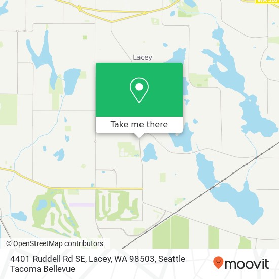 4401 Ruddell Rd SE, Lacey, WA 98503 map