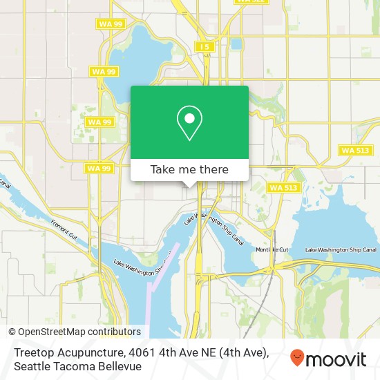 Treetop Acupuncture, 4061 4th Ave NE map