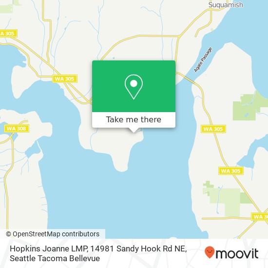 Hopkins Joanne LMP, 14981 Sandy Hook Rd NE map