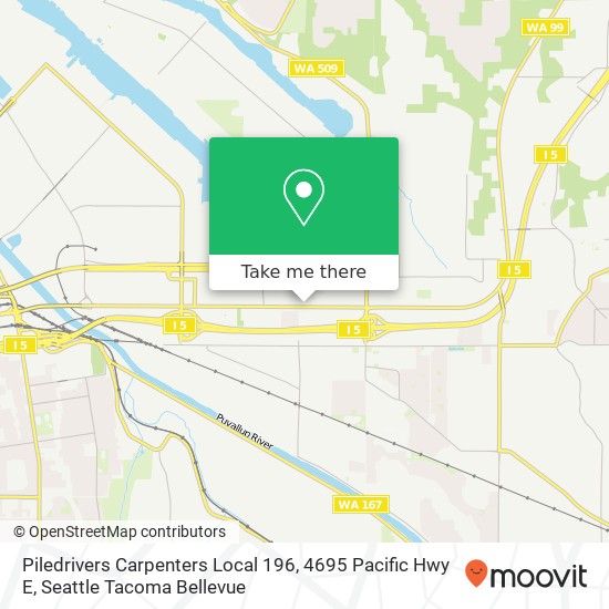 Piledrivers Carpenters Local 196, 4695 Pacific Hwy E map