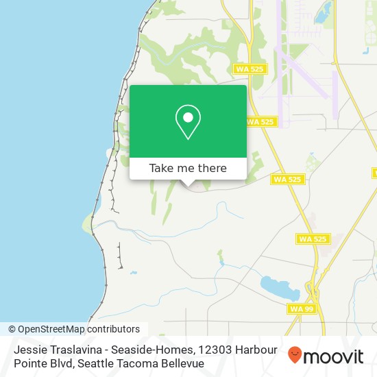 Mapa de Jessie Traslavina - Seaside-Homes, 12303 Harbour Pointe Blvd