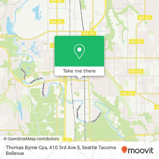 Thomas Byrne Cpa, 410 3rd Ave S map