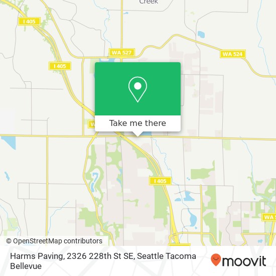 Harms Paving, 2326 228th St SE map