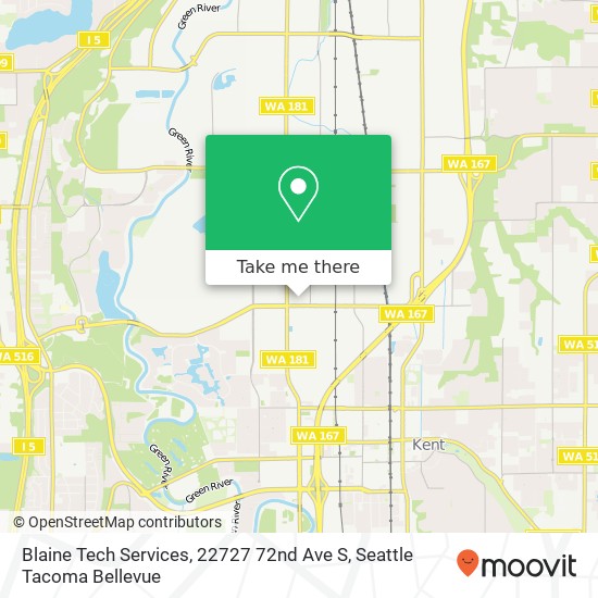 Mapa de Blaine Tech Services, 22727 72nd Ave S