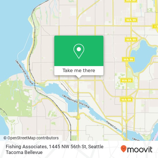 Fishing Associates, 1445 NW 56th St map