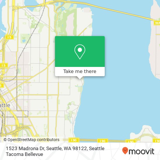 1523 Madrona Dr, Seattle, WA 98122 map
