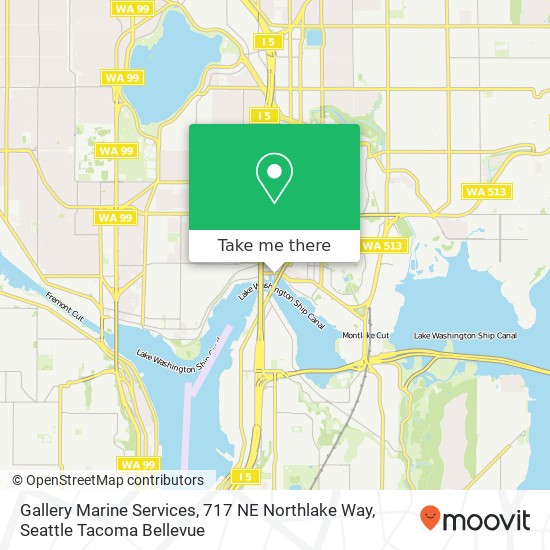 Gallery Marine Services, 717 NE Northlake Way map