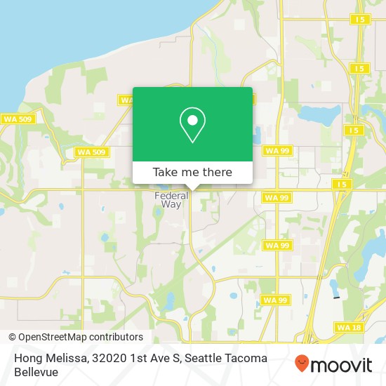 Mapa de Hong Melissa, 32020 1st Ave S