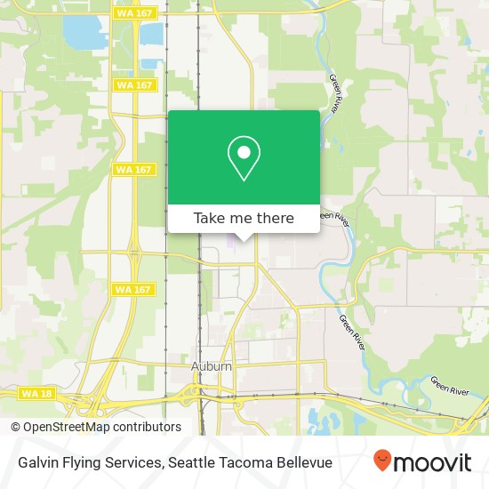 Galvin Flying Services map