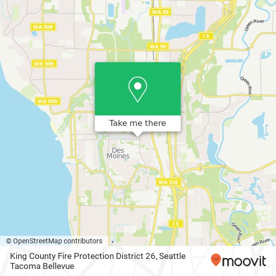 King County Fire Protection District 26 map