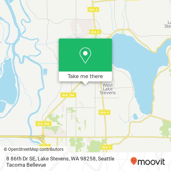 8 86th Dr SE, Lake Stevens, WA 98258 map