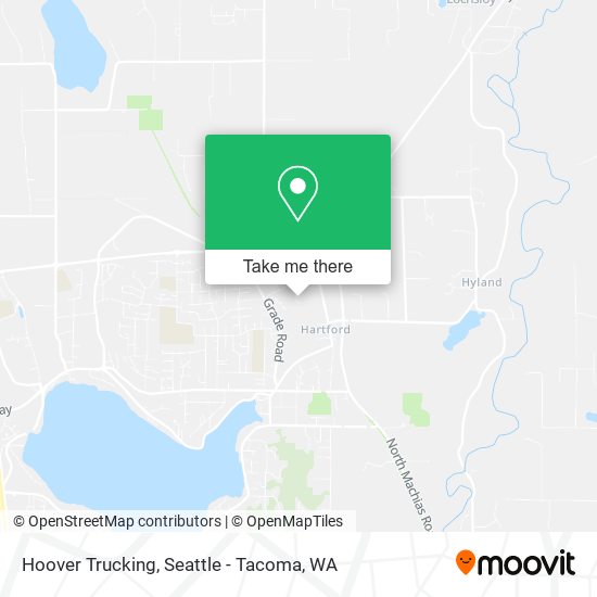 Mapa de Hoover Trucking