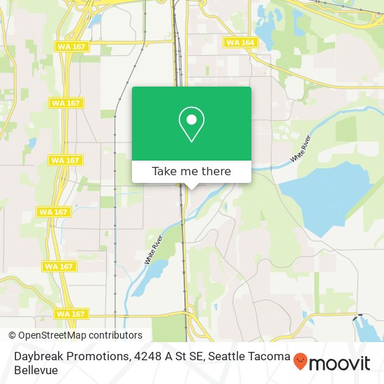 Daybreak Promotions, 4248 A St SE map