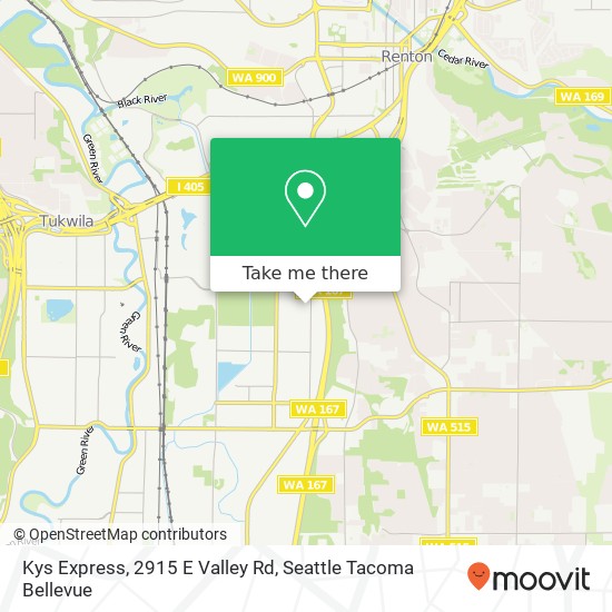 Kys Express, 2915 E Valley Rd map