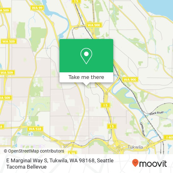 E Marginal Way S, Tukwila, WA 98168 map
