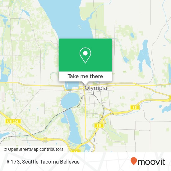 Mapa de # 173, 120 State Ave NE # 173, Olympia, WA 98501, USA